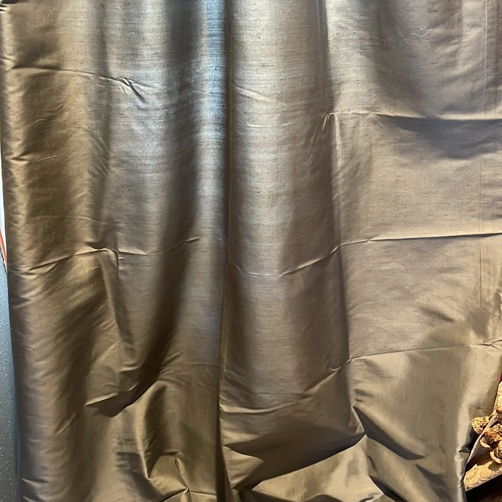 Restoration Hardware Thai Silk Solid Drape